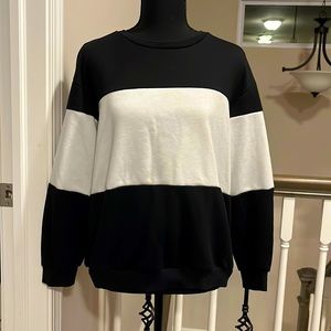 SHEIN, M, black and white